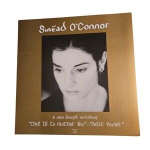 Sinead O'Connor Gospel Oak EP 12x12 Double Sided Promo Flat Poster Vintage 1990s